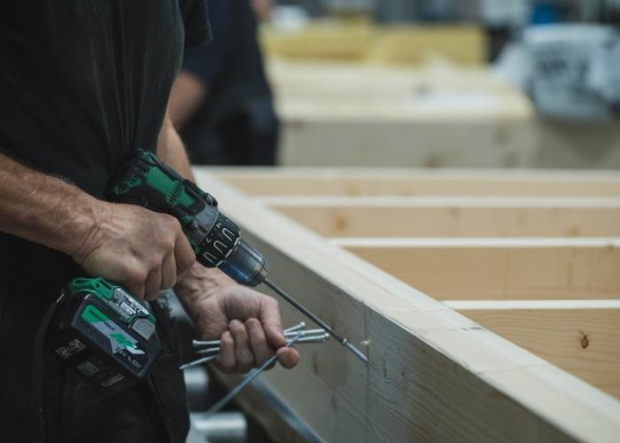 Industriellt byggande i trä