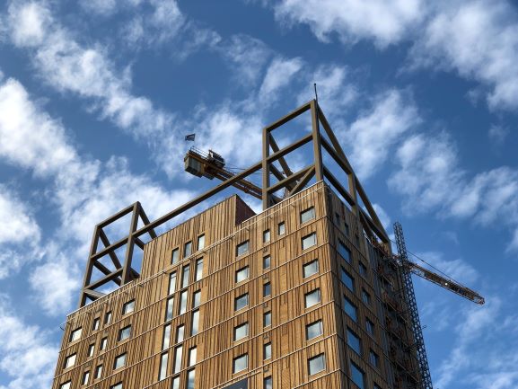 Mjøstårnet i Brumunddal
