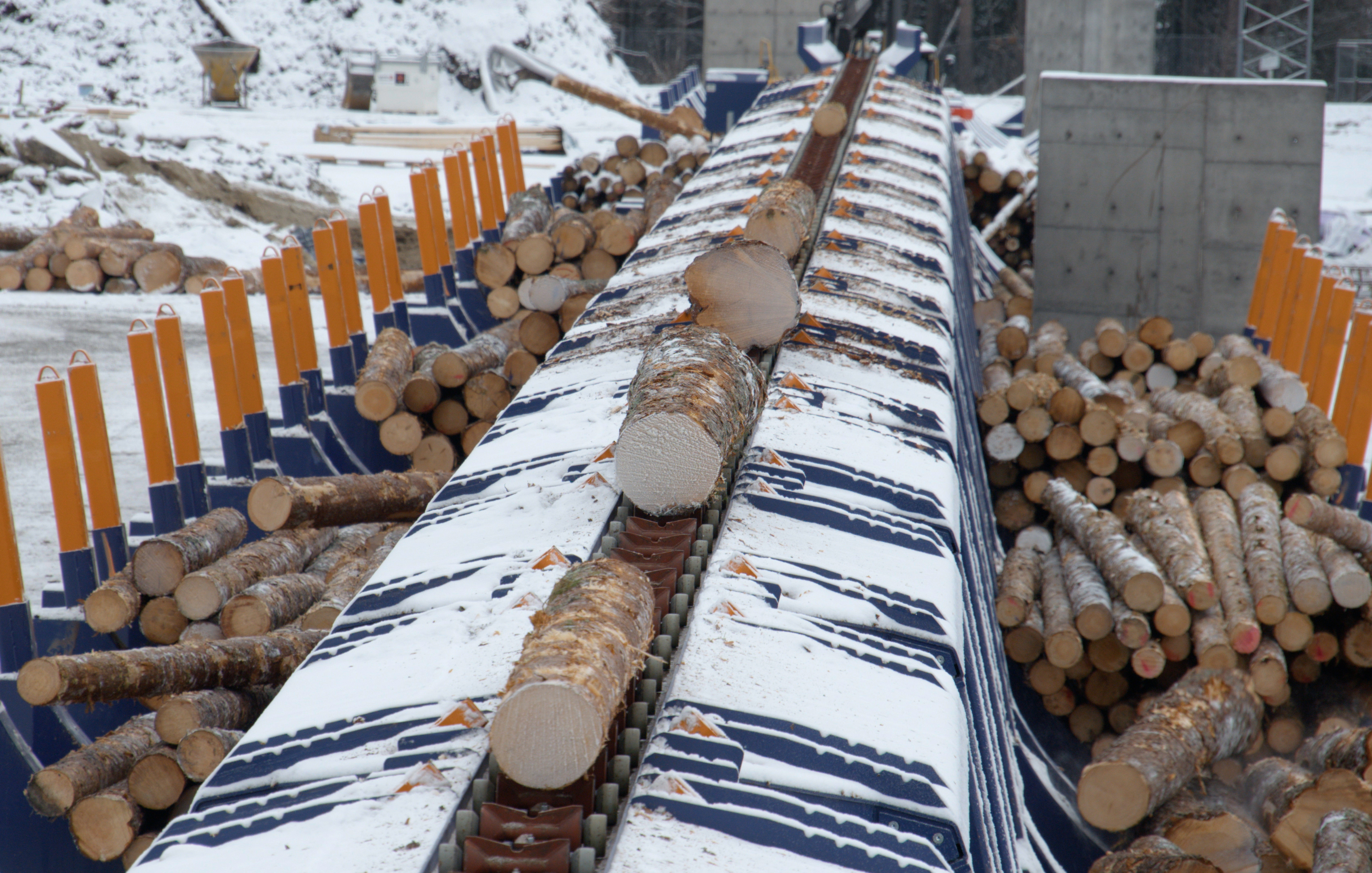 Røntgen av tømmerstokken gir informasjon som gjør at vi kan utnytte hver stokk til det fulle