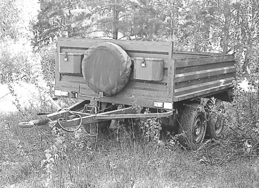 Släpvagnar i olika varianter utgjorde en stor del av Moelvens produktion på 60-talet.