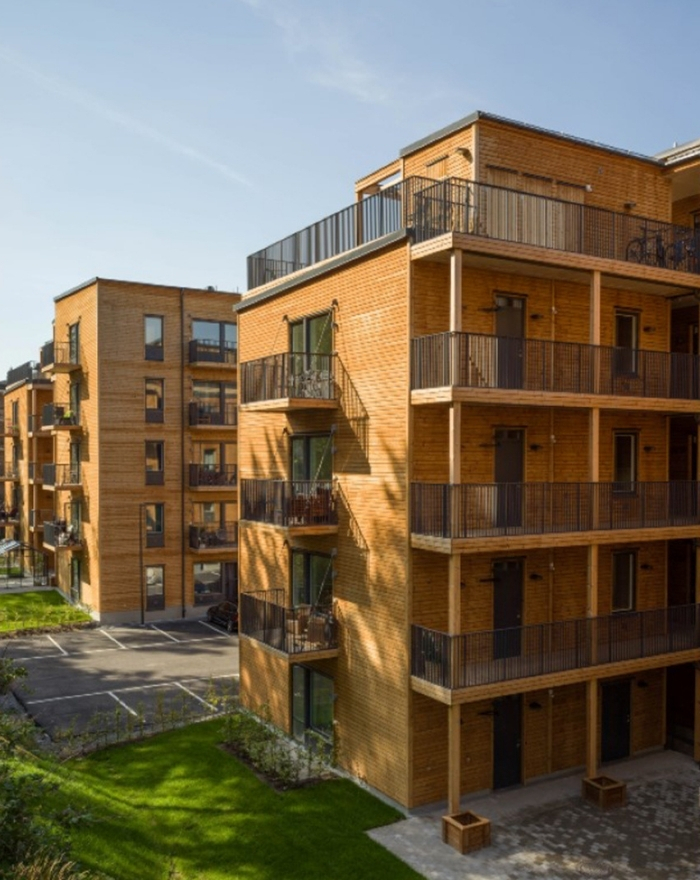 Arkitekturprisvinnanse, Cederhusen i haninge, huskroppar