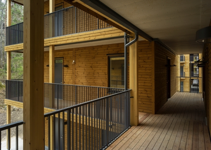 Cederhusen i Haninge, huskropparna