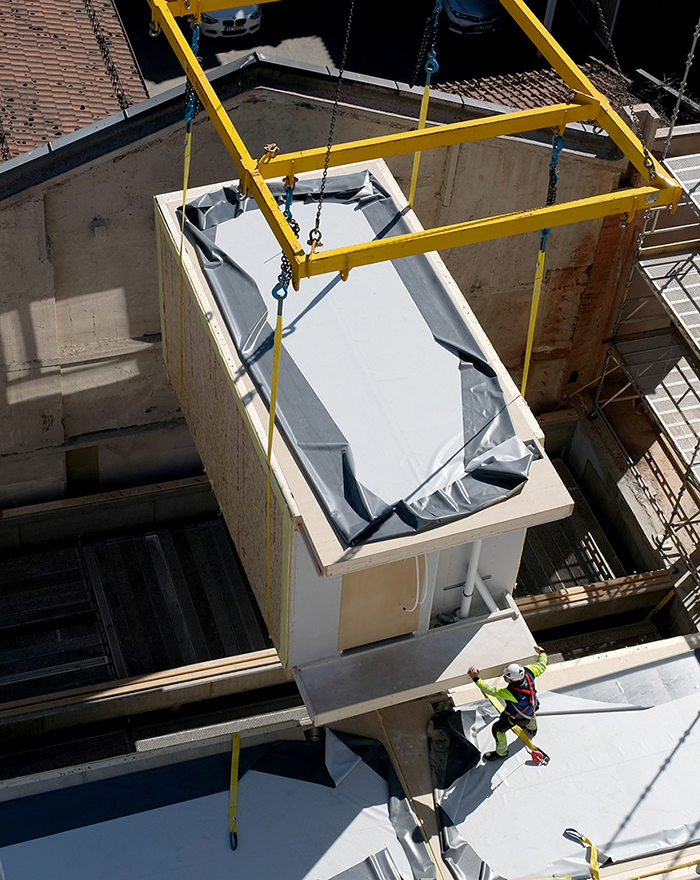 Rask byggetid på fire måneder