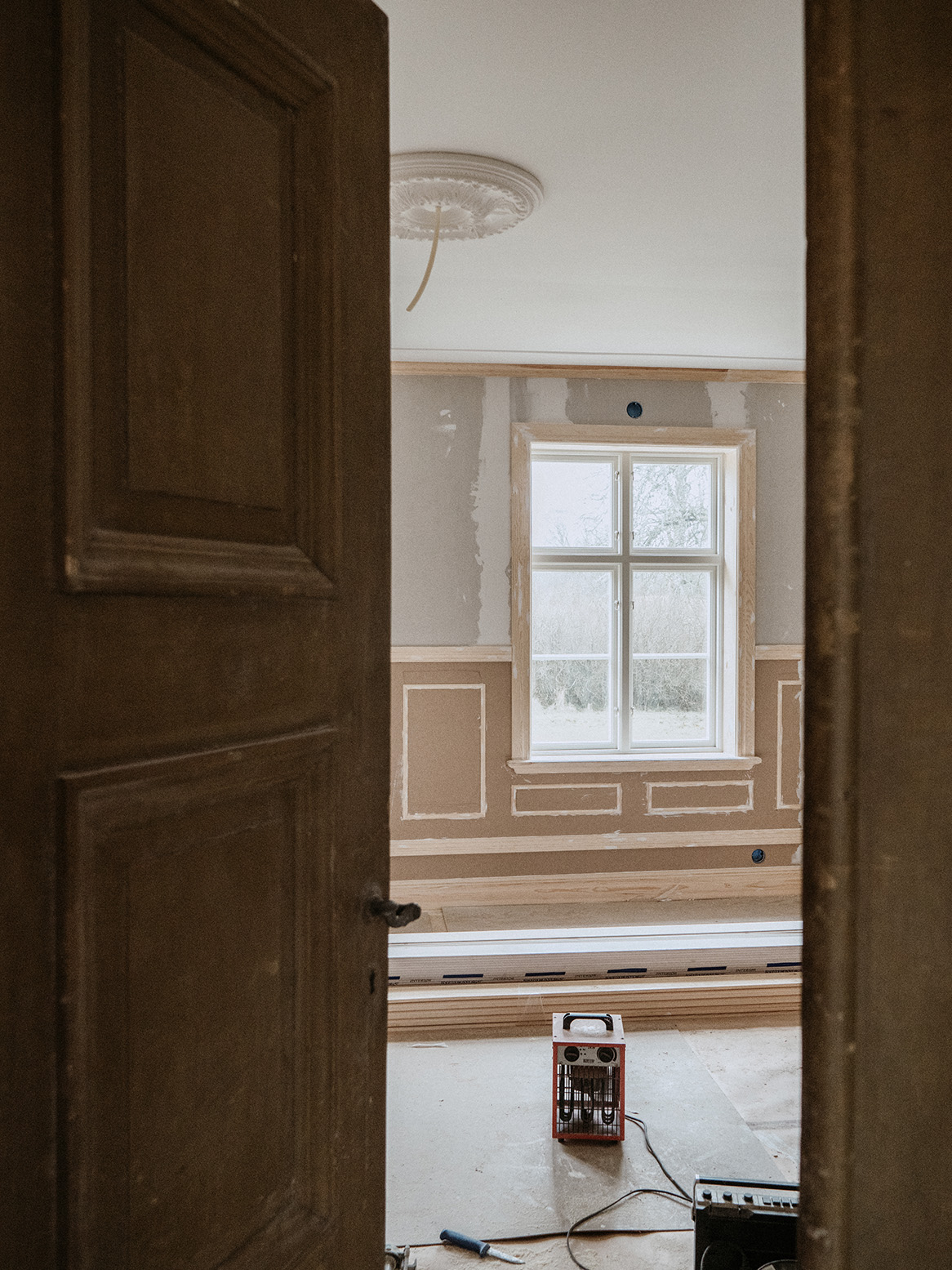 Inred med trä på tre olika sätt