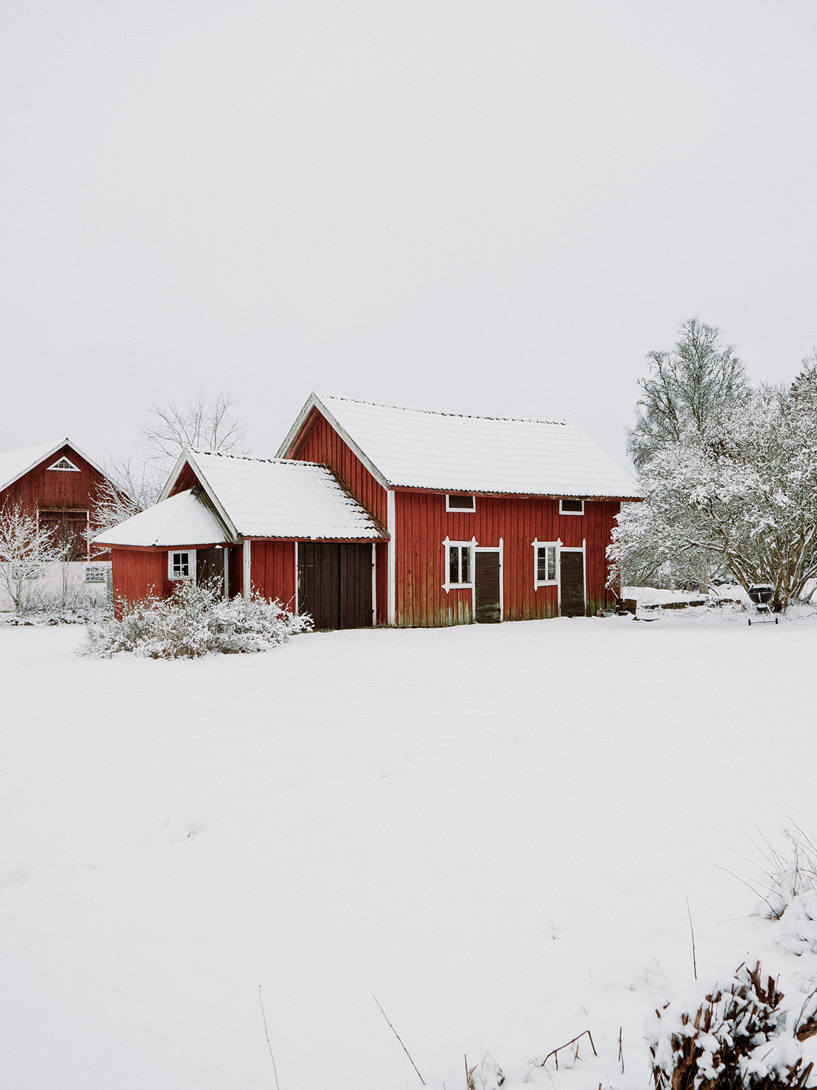 Inred med trä på tre olika sätt