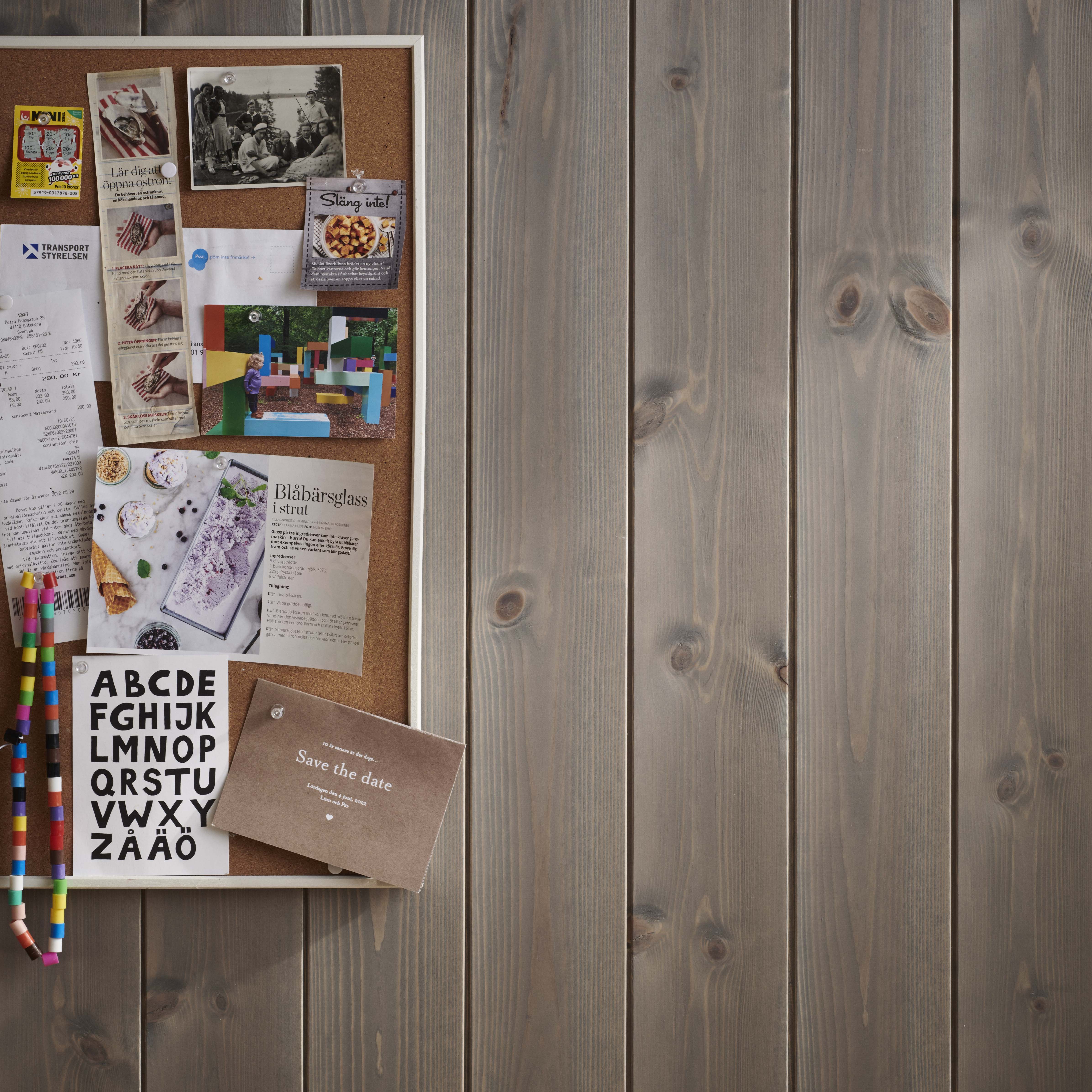 Sprekkpanel Skigardsgrå