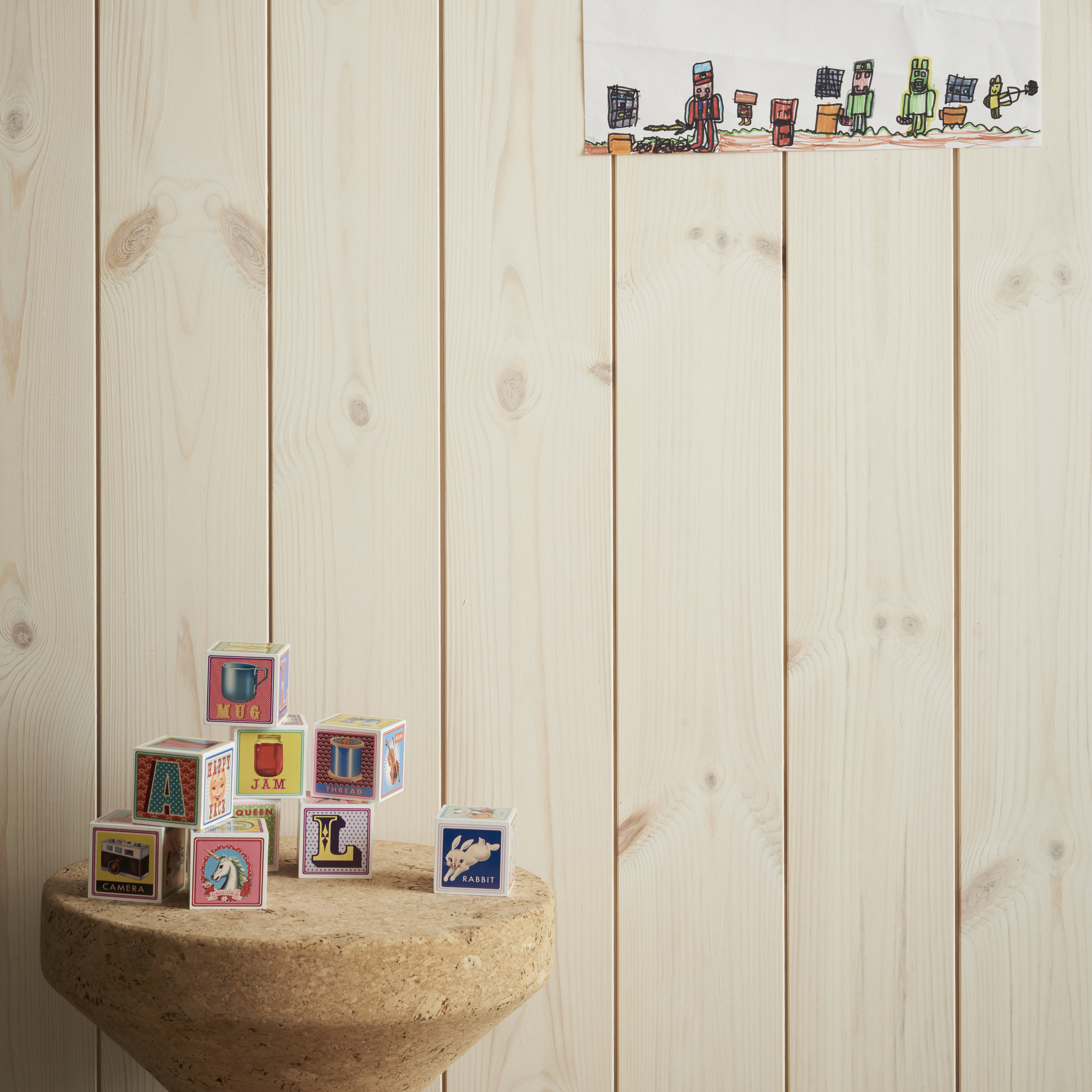 Hvitlasert sprekkpanel